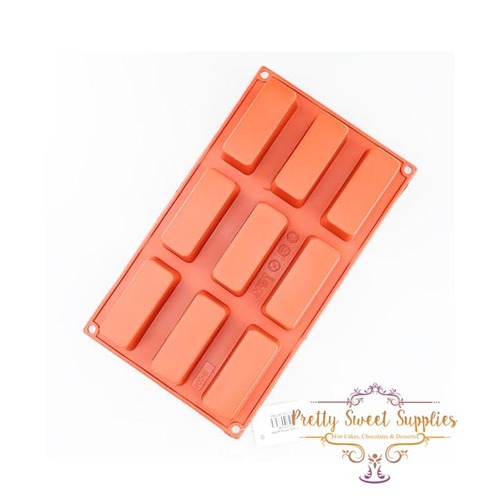 RECTANGLE BAR 9 Cavity Silicone Chocolate Mould