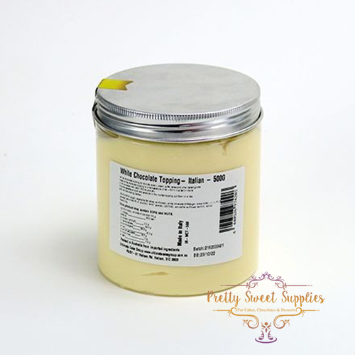 White Chocolate Toppings - Italian - 500G