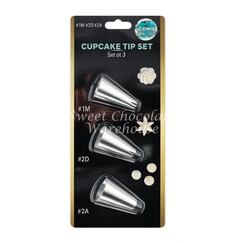 Cupcake Tip Set 3 Piece Set