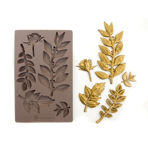 LEAFY BLOSSOMS - Vintage Art Décor Mould