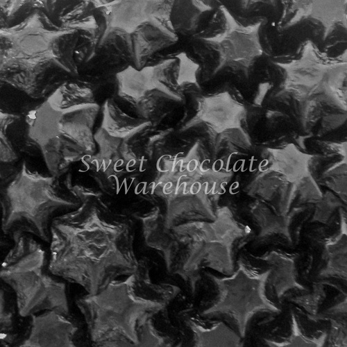 Black Milk Chocolate Stars 500g - 57 pieces, Made in Australia