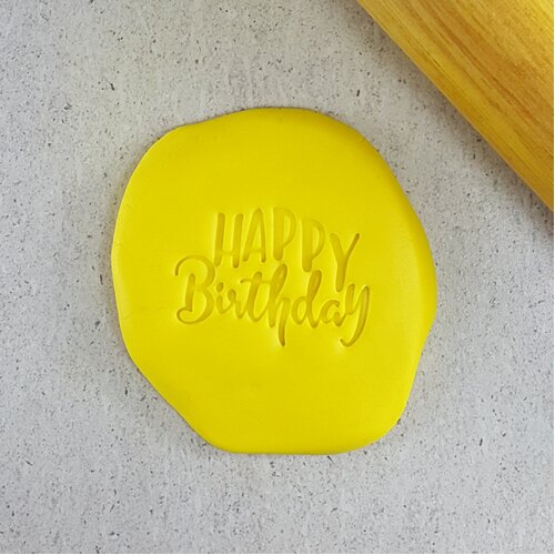 HAPPY BIRTHDAY Embosser - 60mm