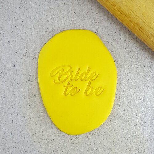 BRIDE TO BE Embosser - 60mm - Style 2