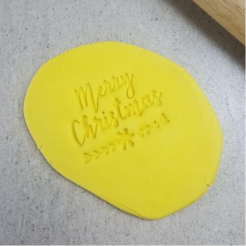 MERRY CHRISTMAS Embosser - 60mm
