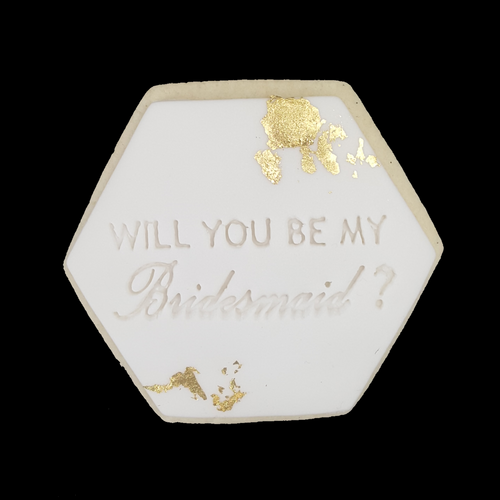 WILL YOU BE MY BRIDESMAID? Embosser - 60mm