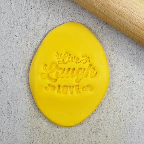 LIVE LAUGH LOVE Embosser - 60mm