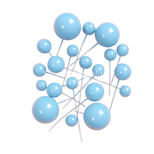 Blue Ball Topper 20 Pcs