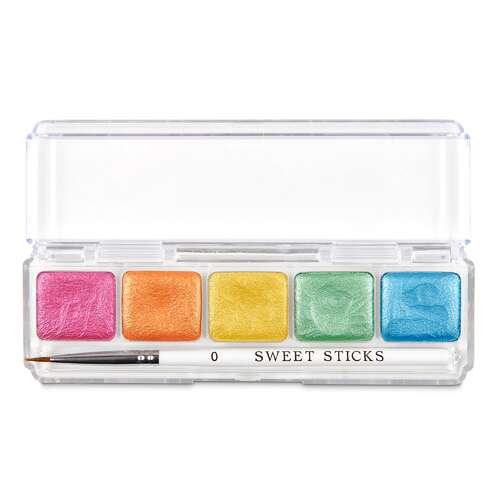 RAINBOW METALLIC Mini Palette - Edible Art Decorative Paint
