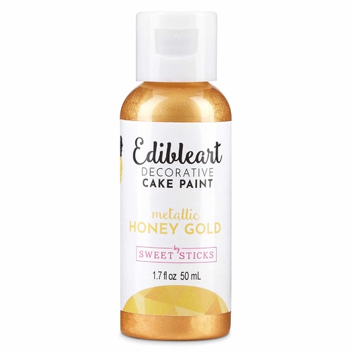 METALLIC HONEY GOLD - Edible Art Decorative Paint 50ml