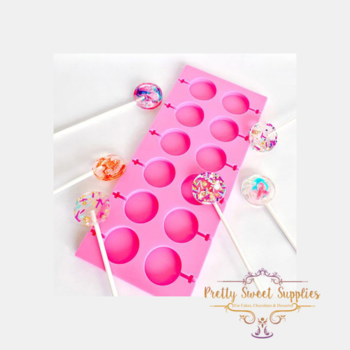 Lollipop Silicone Mould 35mm diameter