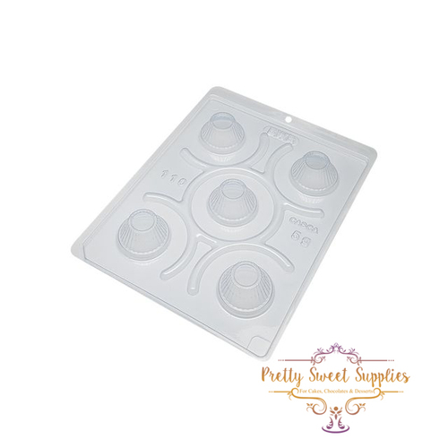 SMALL CUPCAKE CASES Chocolate Mould - 3 Pieces