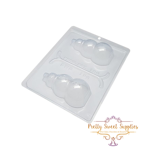 SNOWMAN Chocolate Mould - 3 Piece
