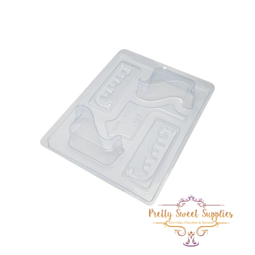 SANTA SLEIGH Chocolate Mould - 3 Pieces