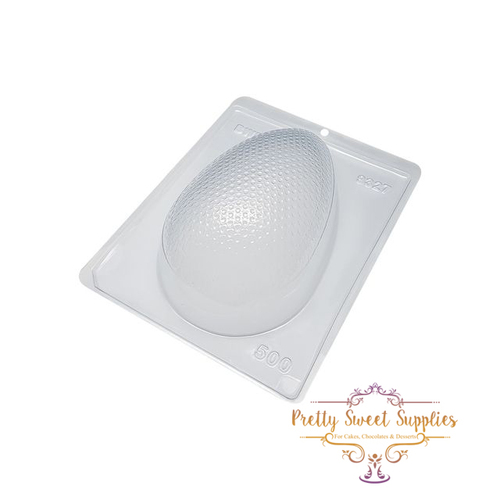 TEXTURED EGG Chocolate Mould 500g - 3 Pieces