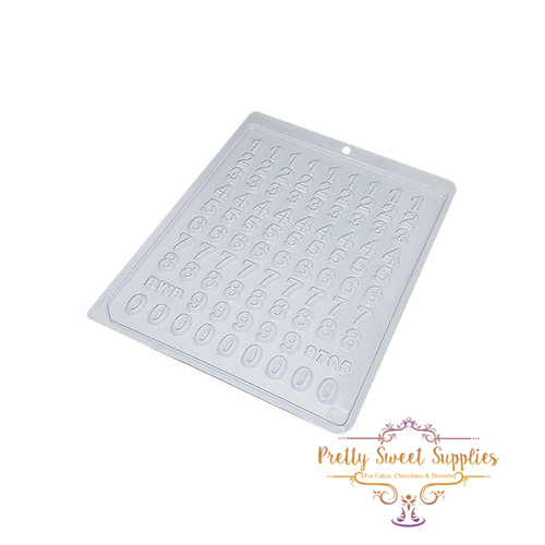 MINI NUMBERS Chocolate Mould