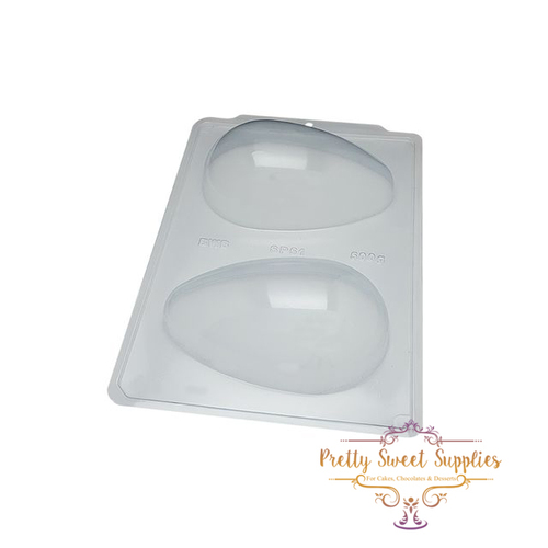 SMOOTH EGG Chocolate Mould 500g - 3 Piece