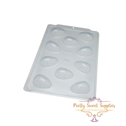 SMOOTH EGG Chocolate Mould 50g - 3 Piece