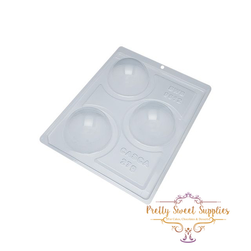 SPHERE Chocolate Mould 70mm - 3 Piece