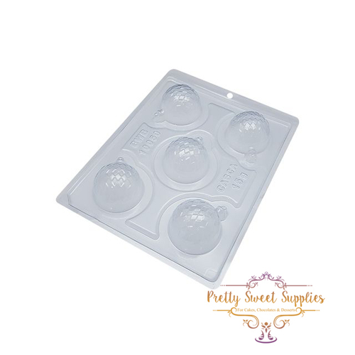 CHRISTMAS BAUBLE QUILTED Chocolate Mould - 3 Piece