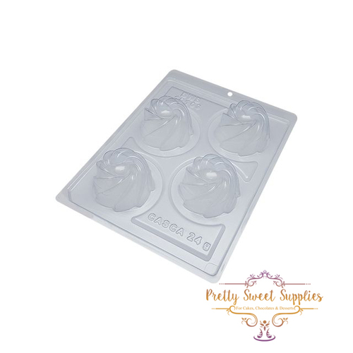 SWIRL TRUFFLES Chocolate Mould - 3 Piece
