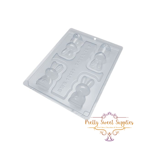 SMALL EASTER BUNNIES Chocolate Mould - 3 Piece