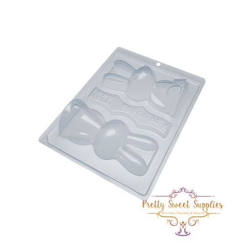 MEDIUM EASTER BUNNIES Chocolate Mould - 3 Piece