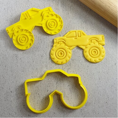 MONSTER TRUCK Cutter & Embosser Set