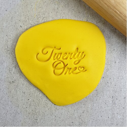 TWENTY ONE Embosser - 40mm