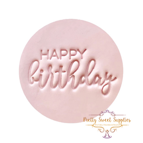 HAPPY BIRTHDAY Embosser - 60mm