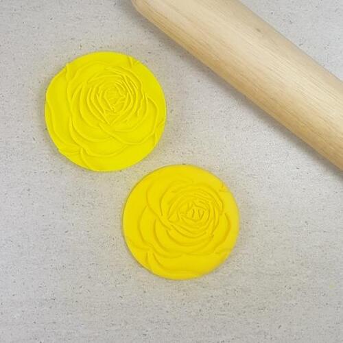 ROSE BLOOM FLOWER Embosser - 70mm