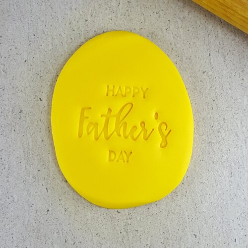 HAPPY FATHER'S DAY Embosser - 40mm