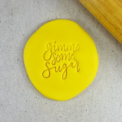 GIMME SOME SUGAR Embosser - 60mm