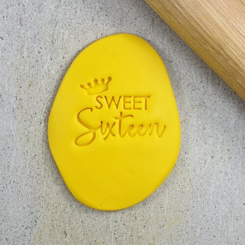 SWEET SIXTEEN Embosser - 40mm