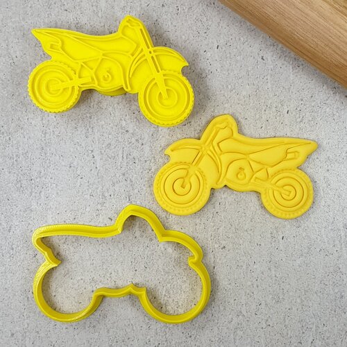 DIRT BIKE Cutter & Embosser Set