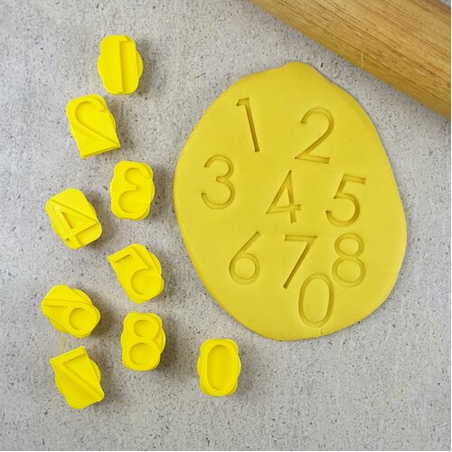 NUMBER STAMP SET Embossers