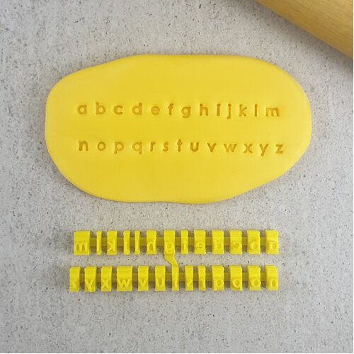 TINY STAMP SET Embossers - Lower Case