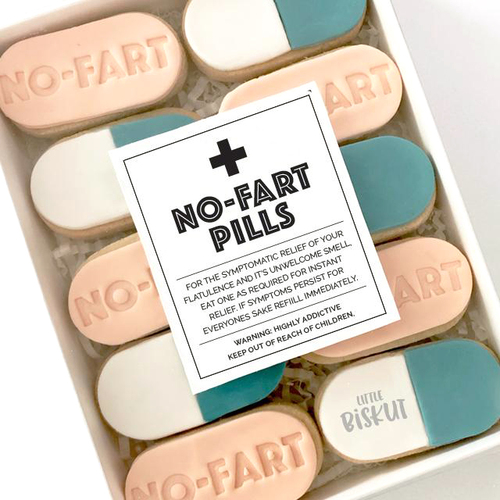 PILL NO-FART Embosser