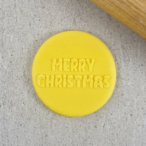MERRY CHRISTMAS 3D Debosser - 70mm