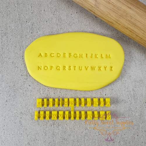 TINY UPPER Case Letter Set