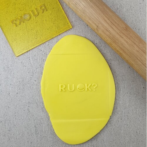 R U OK? Debosser - 60mm