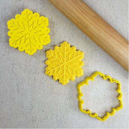 SNOWFLAKE Cutter & Embosser Set - 46mm