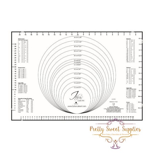 Cut & Roll Fondant Mat - 60x40cm