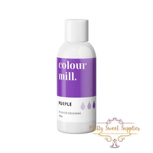 PURPLE Oil Based Colour 100ml by Colour Mill