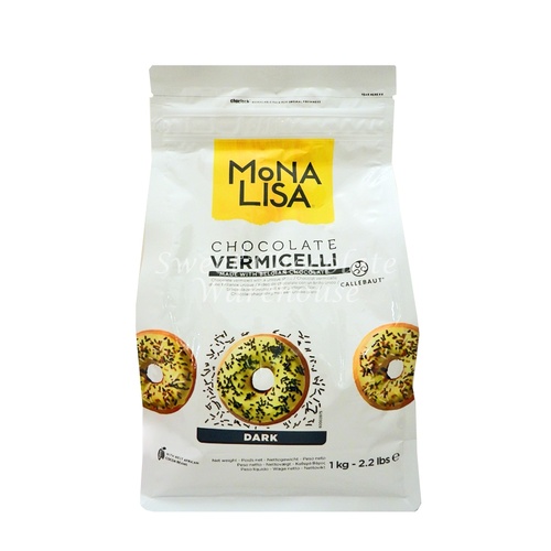 Mona Lisa Chocolate Vermicelli - Dark Chocolate 1kg