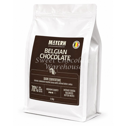 Mayern Belgian Dark Couvert Callets 70% Cocoa 2.5kg