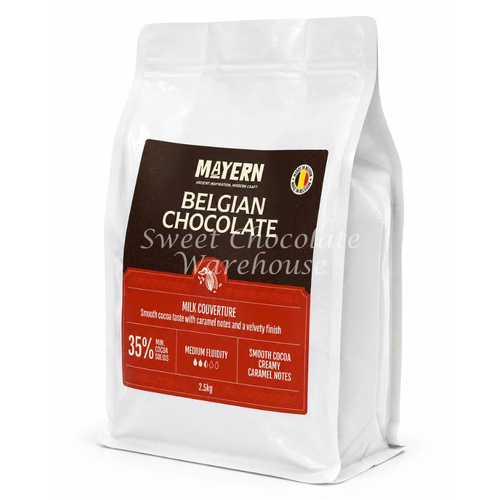 Mayern Belgian Milk Couvert Callets 35% Cocoa - 5kg
