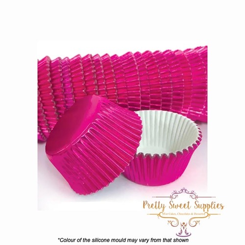 Baking Cups PINK FOIL 700 - Pack of 500
