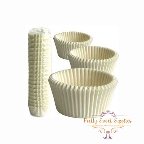 Baking Cups WHITE 650 (500pc)