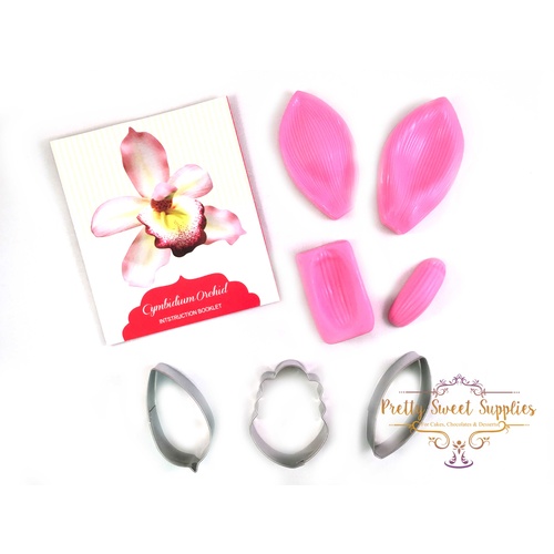 Cymbidium Orchid Cutter and Veiner Set