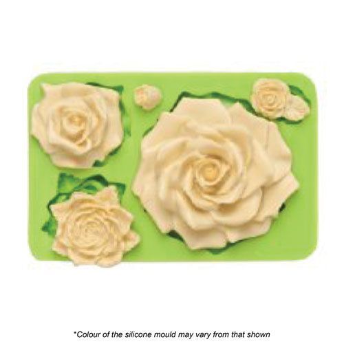 ASSORTED ROSES Silicone Mould
